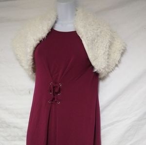 Free people faux fur vest